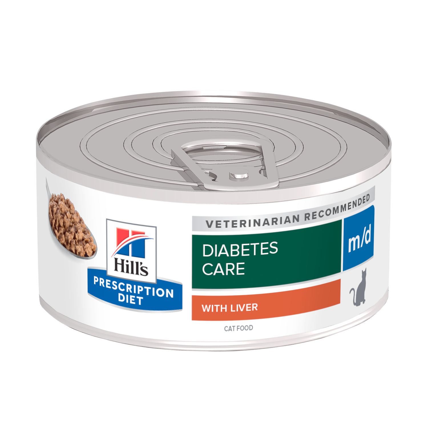 Вологий корм для котів m/d Diabetes Care зниження ваги та нормалізація рівня цукру Зображення пакування