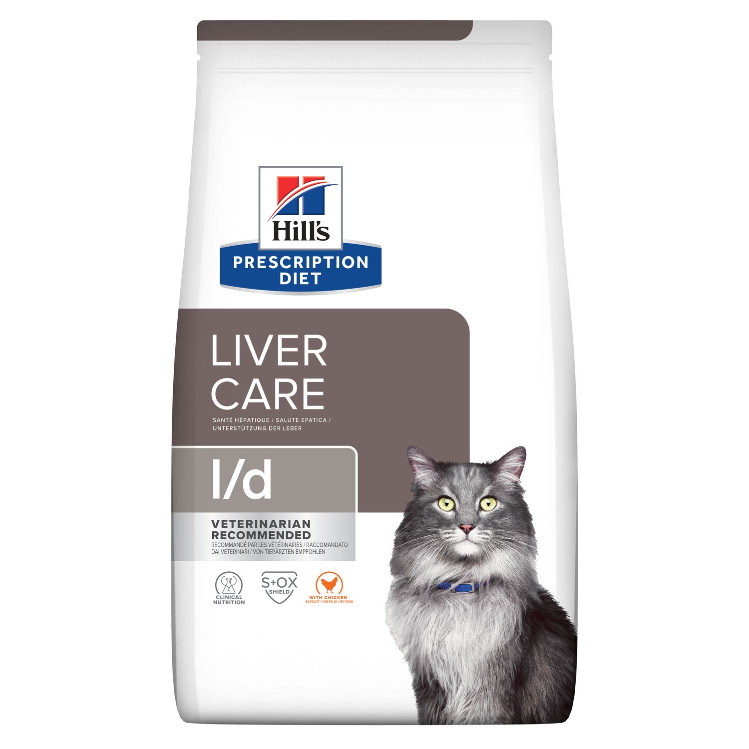 Сухий корм для котів l/d Liver Care підтримання функції печінки, з куркою Зображення пакування